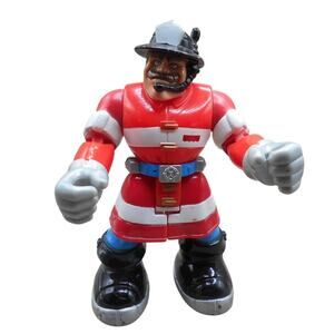 Fisher Price Rescue Heroes Patriotic Billy Blazes Firefighter Special Ed 2002